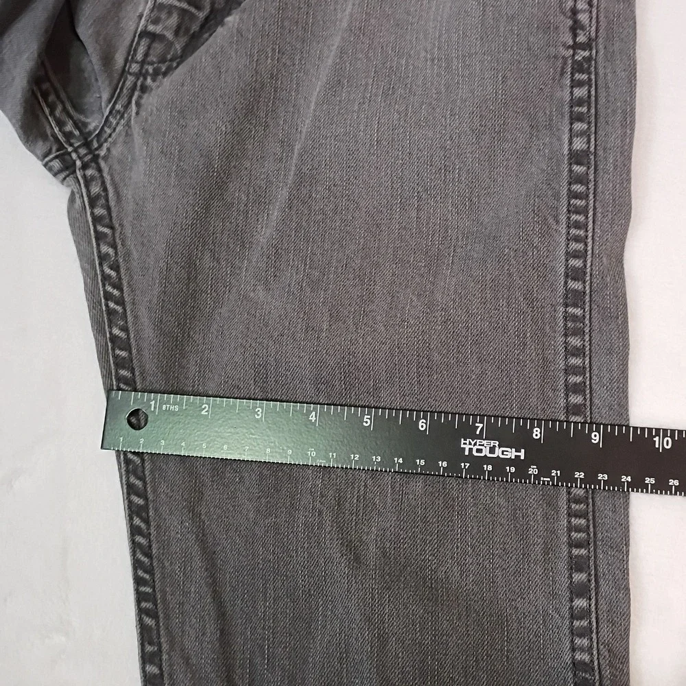 Levis 513 Slim Straight Grey Denim Jeans Mens 32x32 80813-0002
